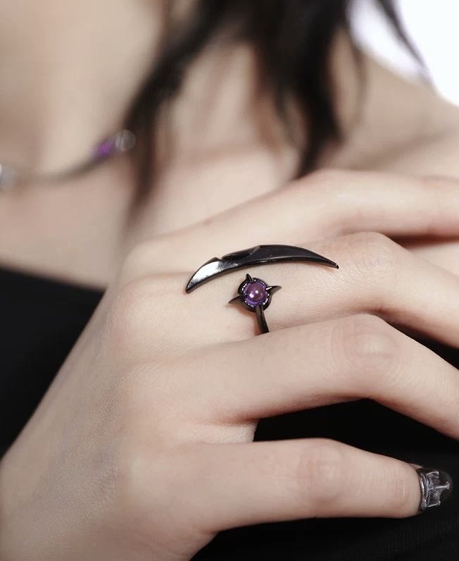Sharp Cosmic Scorpion Ring