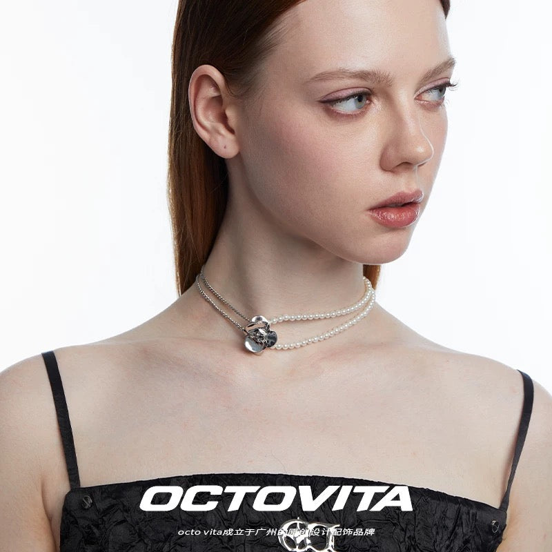 Iris Flowers Choker