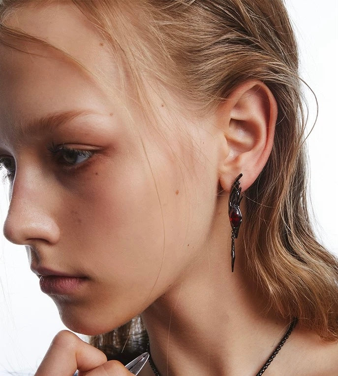 Raven Wing Earrings