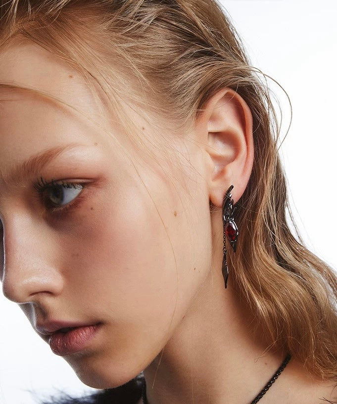 Raven Wing Earrings