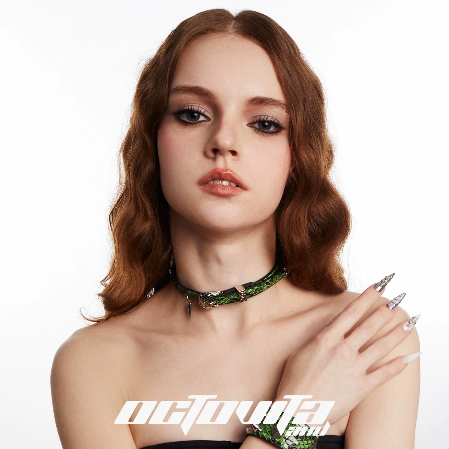 Green Spirit Snake Choker
