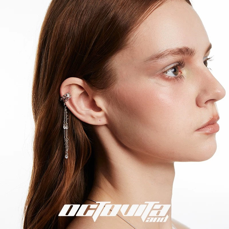 Mysterious Star Track Earrings