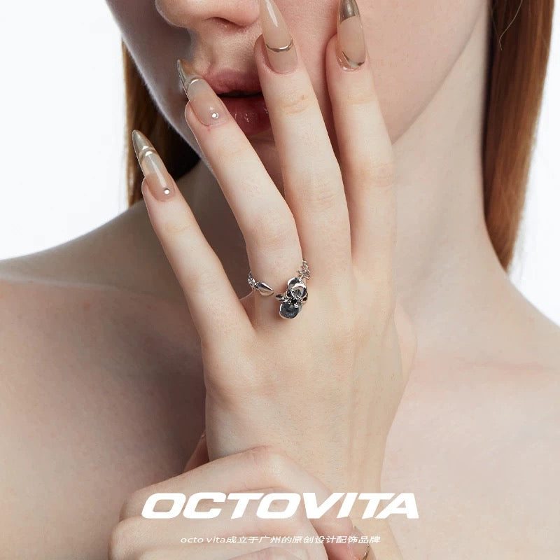 Iris Flowers Ring