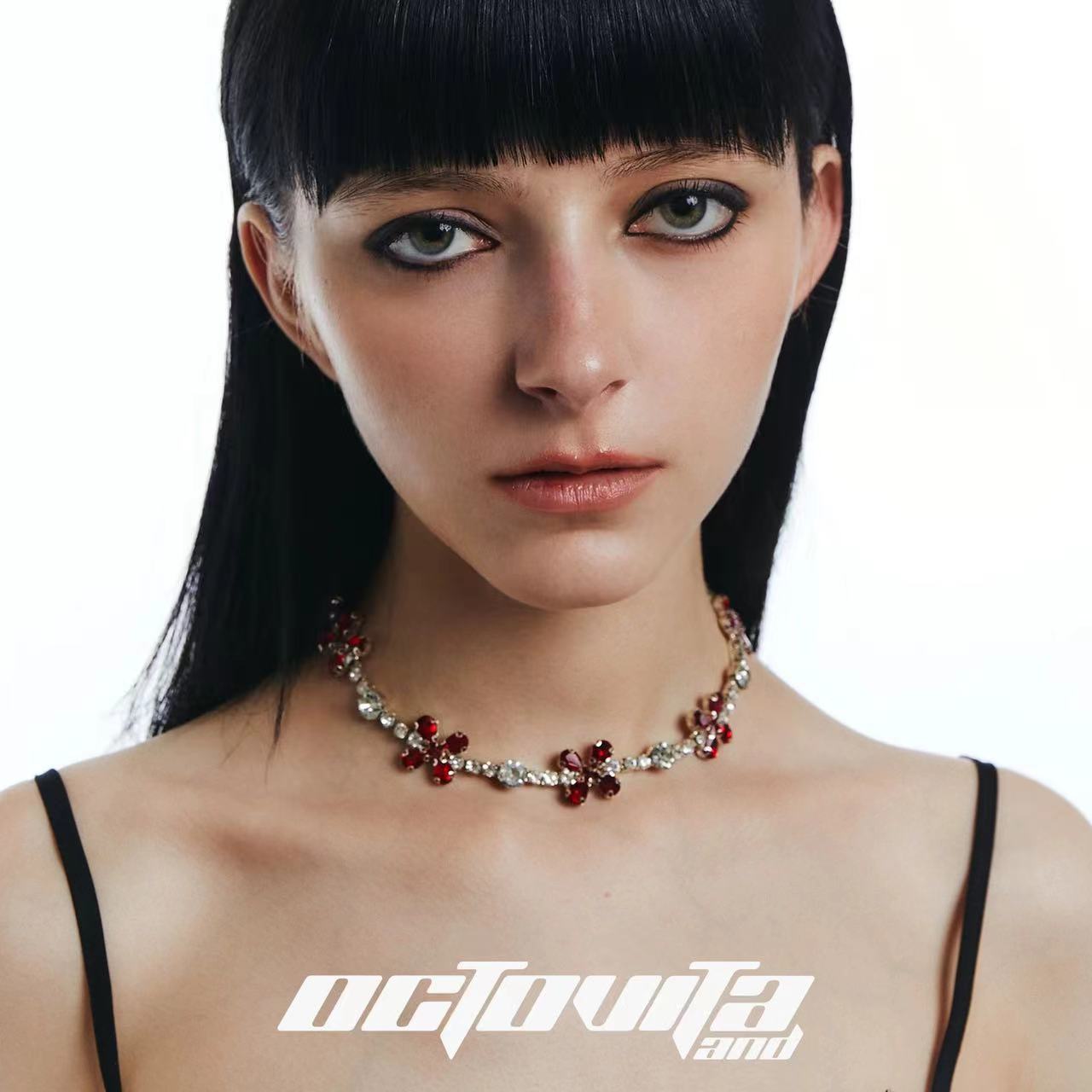 Translucent Thorn Rose Choker