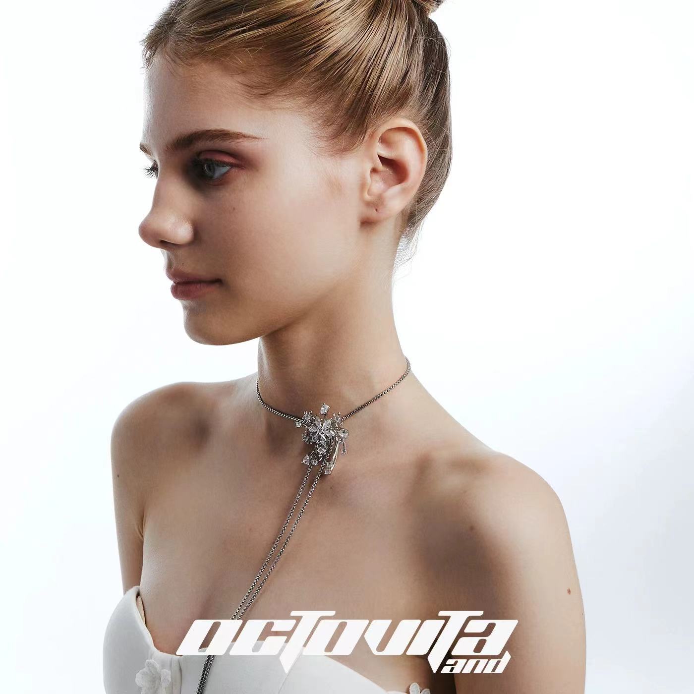 Winter Sonata longer Necklace (Adjustable)