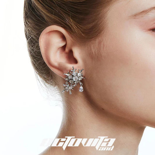 Winter Snow Earrings