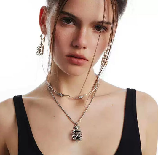 Hunting Spider Necklace