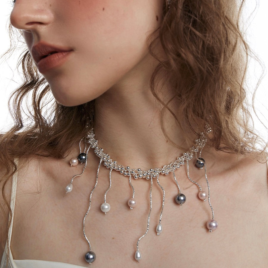 Mermaid Tears Pearl Necklace