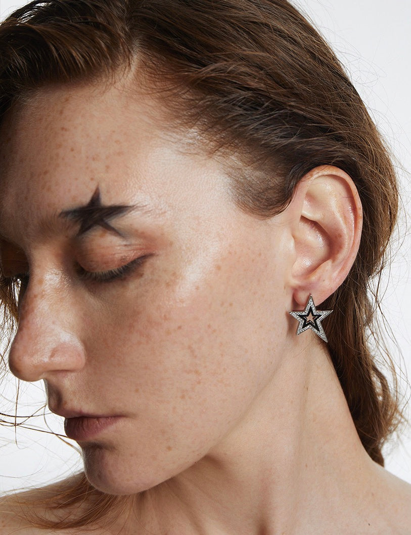Spiky Stars Earrings